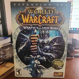World of Warcraft: Wrath of the Lich King Expansion Set (PC, 2008) Box